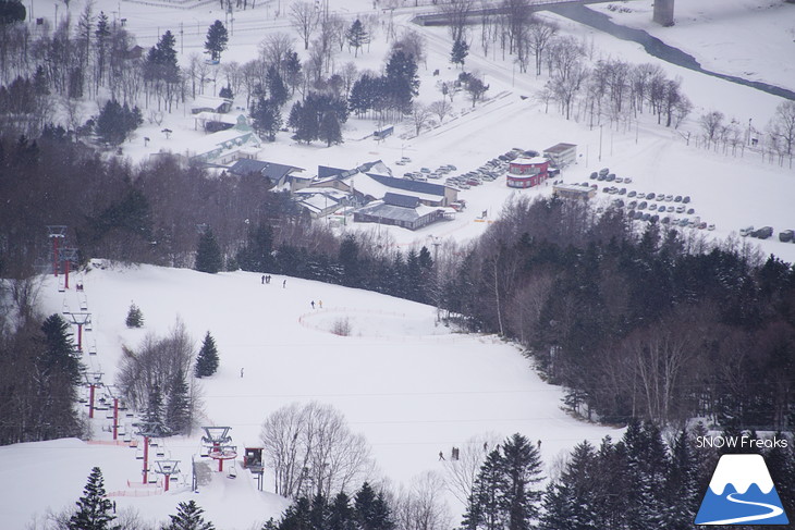 日高国際スキー場 極上パウダーの日高山脈を滑る。